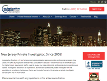 Tablet Screenshot of njprivateinvestigator.com